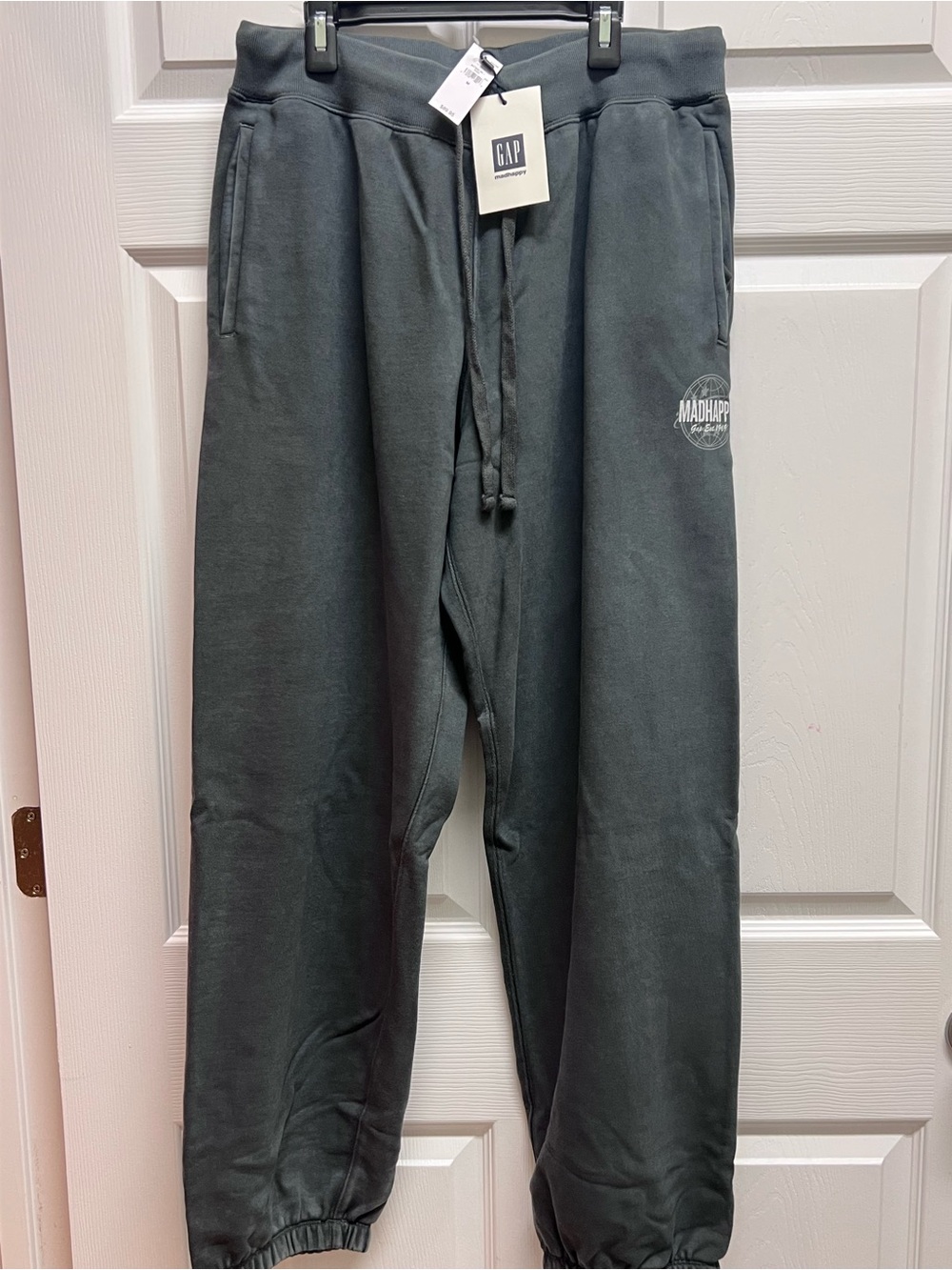 GAP x Madhappy Sweatpants Joggers NWT Medium Charcoal Gray Limited Edition